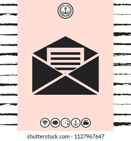 Email symbol icon