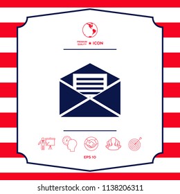 Email symbol icon