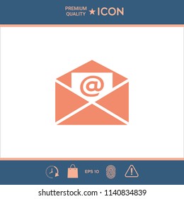 Email symbol icon