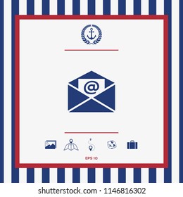 Email symbol icon