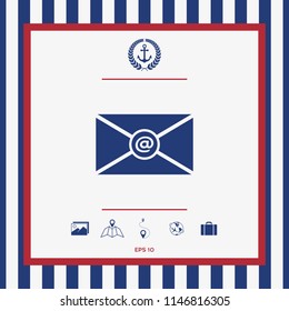 Email symbol icon