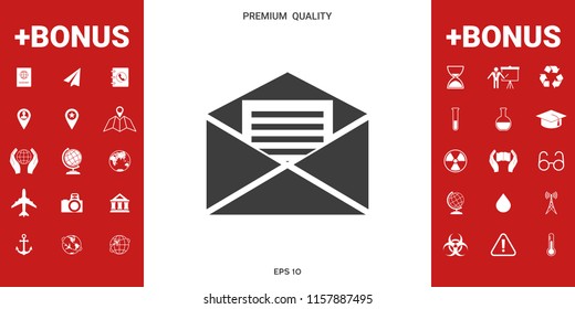 Email symbol icon