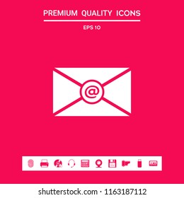 Email symbol icon