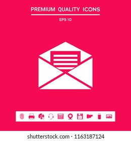 Email symbol icon