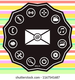 Email symbol icon