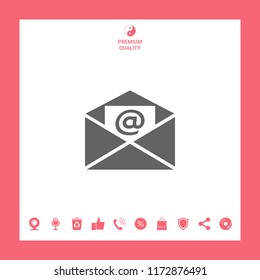 Email symbol icon