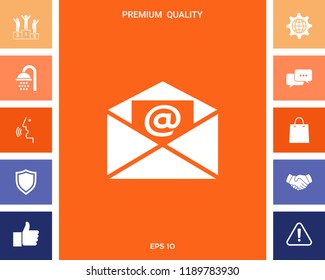 Email symbol icon
