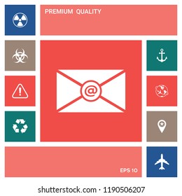 Email symbol icon