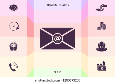 Email symbol icon