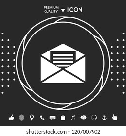 Email symbol icon