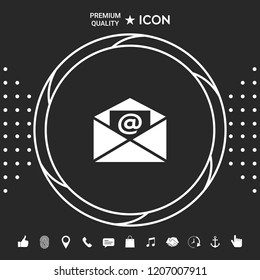 Email symbol icon
