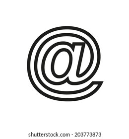 Email symbol - icon