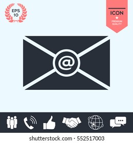 Email symbol icon 