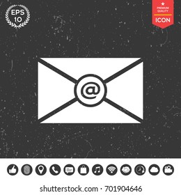 Email symbol icon 