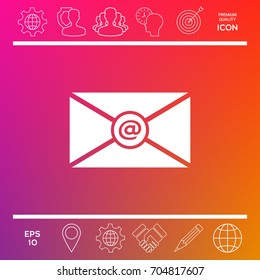 Email symbol icon 