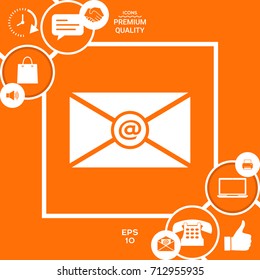 Email symbol icon 