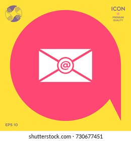 Email symbol icon 