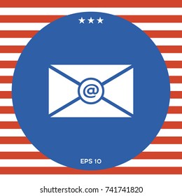 Email symbol icon 