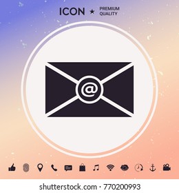 Email symbol icon 
