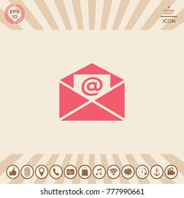 Email symbol icon