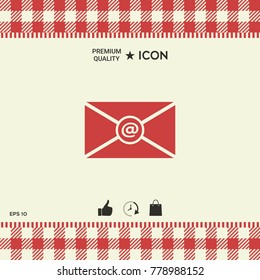 Email symbol icon