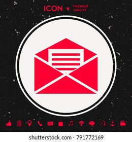 Email symbol icon