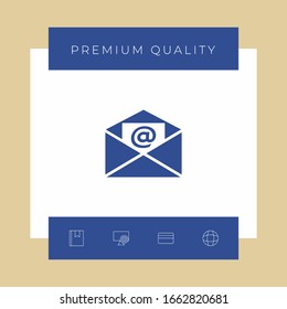 E-Mail-Symbol Grafische Elemente für Ihr Design