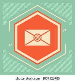 Email symbol icon. Graphic elements for your design