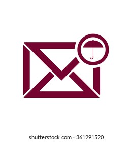   email symbol isolated icon