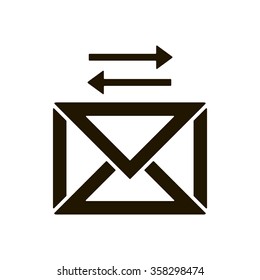  email symbol isolated icon, vector