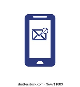   email symbol isolated icon, vector illustration. Flat design  
