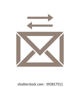  email symbol isolated icon, vector illustration. 