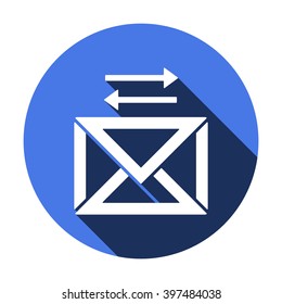   email symbol isolated icon, vector illustration. 