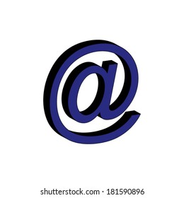 Email symbol - Vector icon