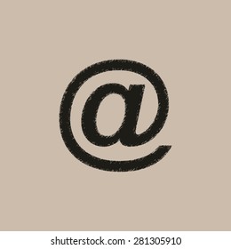  Email symbol  - vector icon