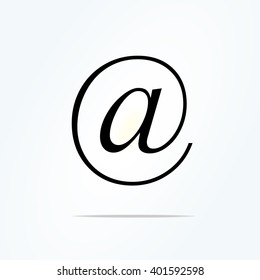 Email symbol - vector icon
