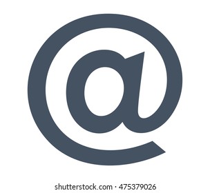 Email symbol vector icon isolated