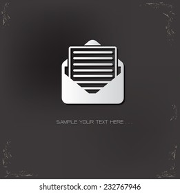 Email symbol,vector