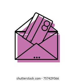 e-mail text message with credit card inside