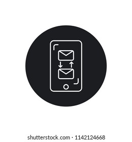 E-mail Transfer Modern Simple UI Vector Icon