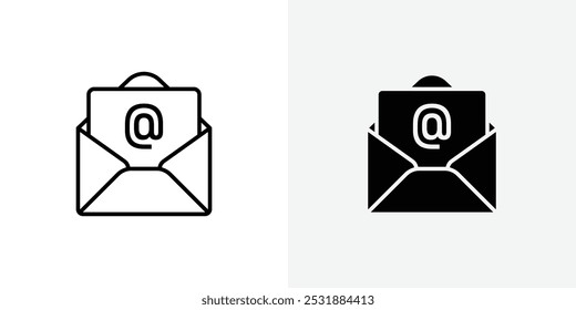 Email vecor icon set. Stock vector illustrator. EPS 10