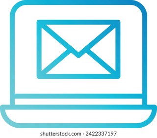 Descarga del icono de diseño de vector de correo electrónico. Eps