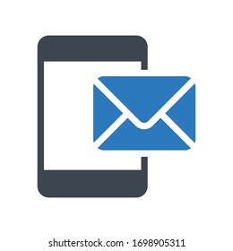 E-Mail-Vektorillustration-Symbol 