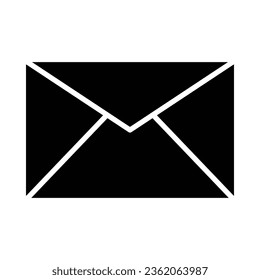 Email Vector Glyph Icon For Personal And Commercial Use.
