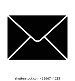 Email Vector Glyph Icon For Personal And Commercial Use.
