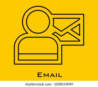 Email vector icon