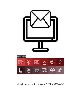 Email vector icon
