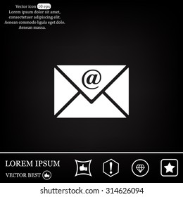 email - vector icon
