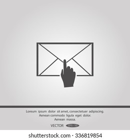 E-mail vector icon.