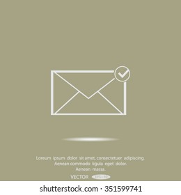 E-mail vector icon.